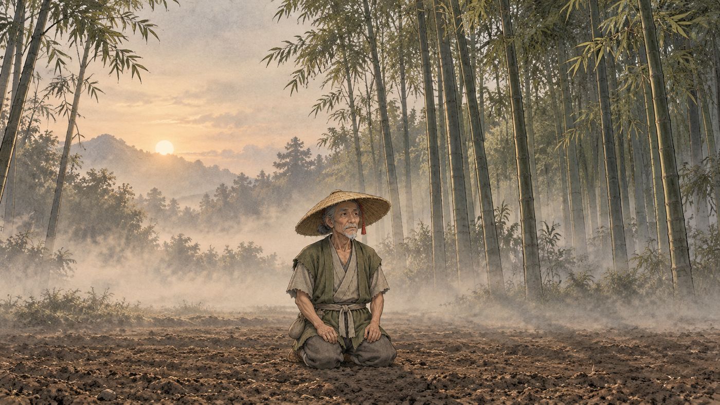 Hisashi kniet reglos auf dem Feld